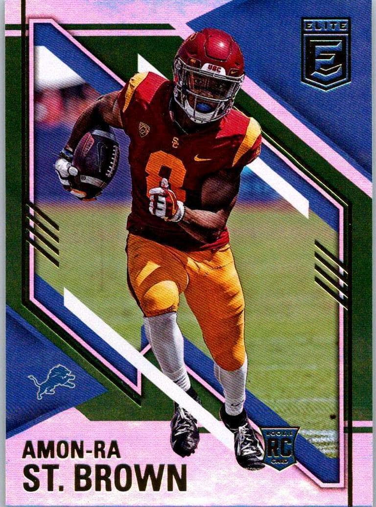 Amon-Ra St. Brown 2021 panini Donruss Elite