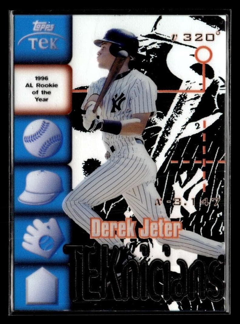 Derek Jeter 1999 topps Topps Tek