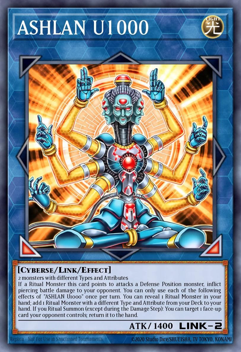 ASHLAN U1000 2025 Yu-Gi-Oh! Duelist's Advance