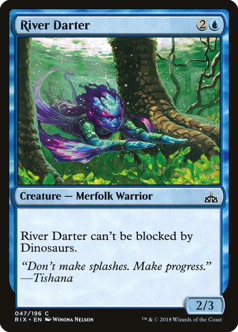 River Darter 2018 Magic: The Gathering Rivals of Ixalan