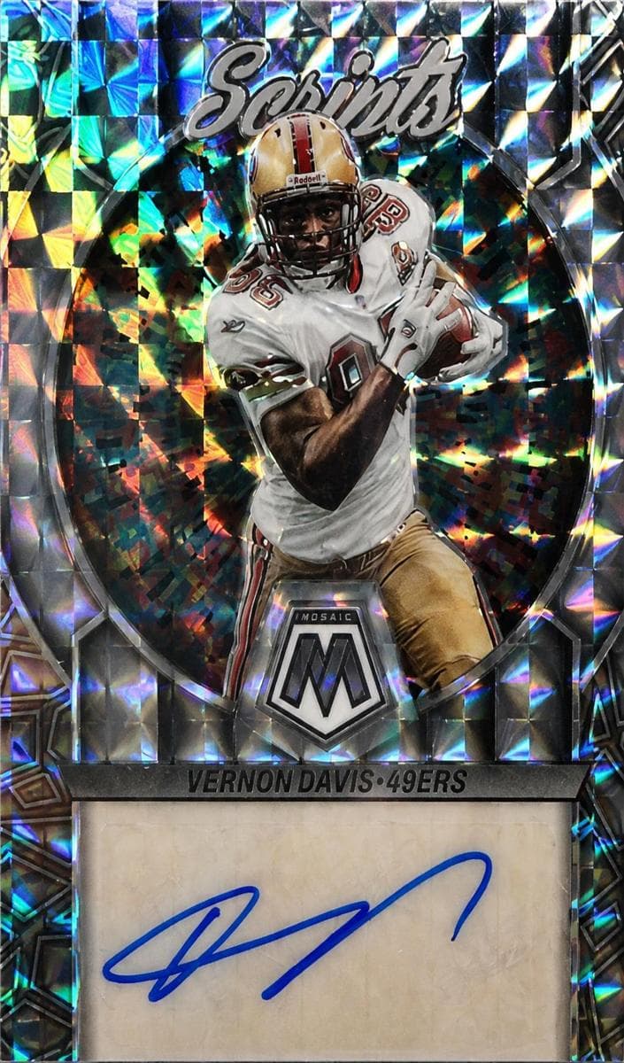Vernon Davis trading card