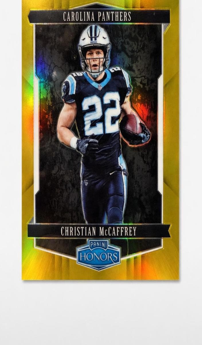 Christian McCaffrey 2018 panini