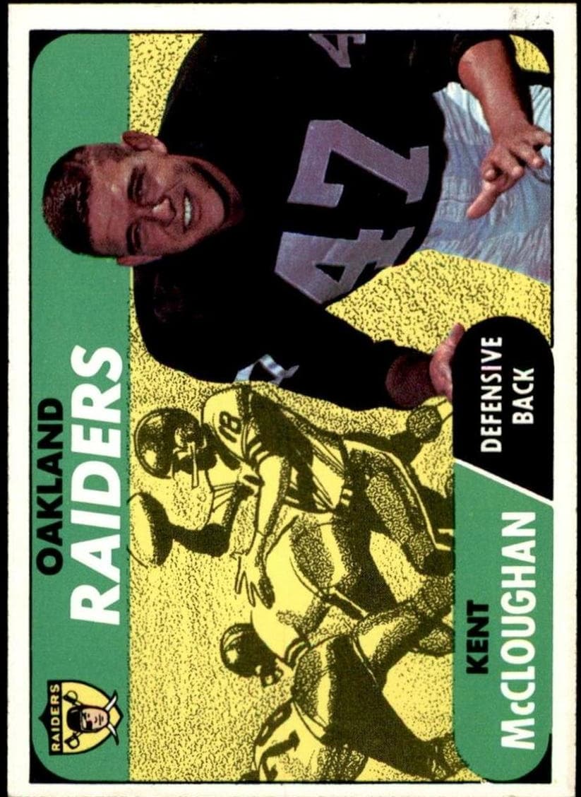 Kent McCloughan 1968 topps Topps