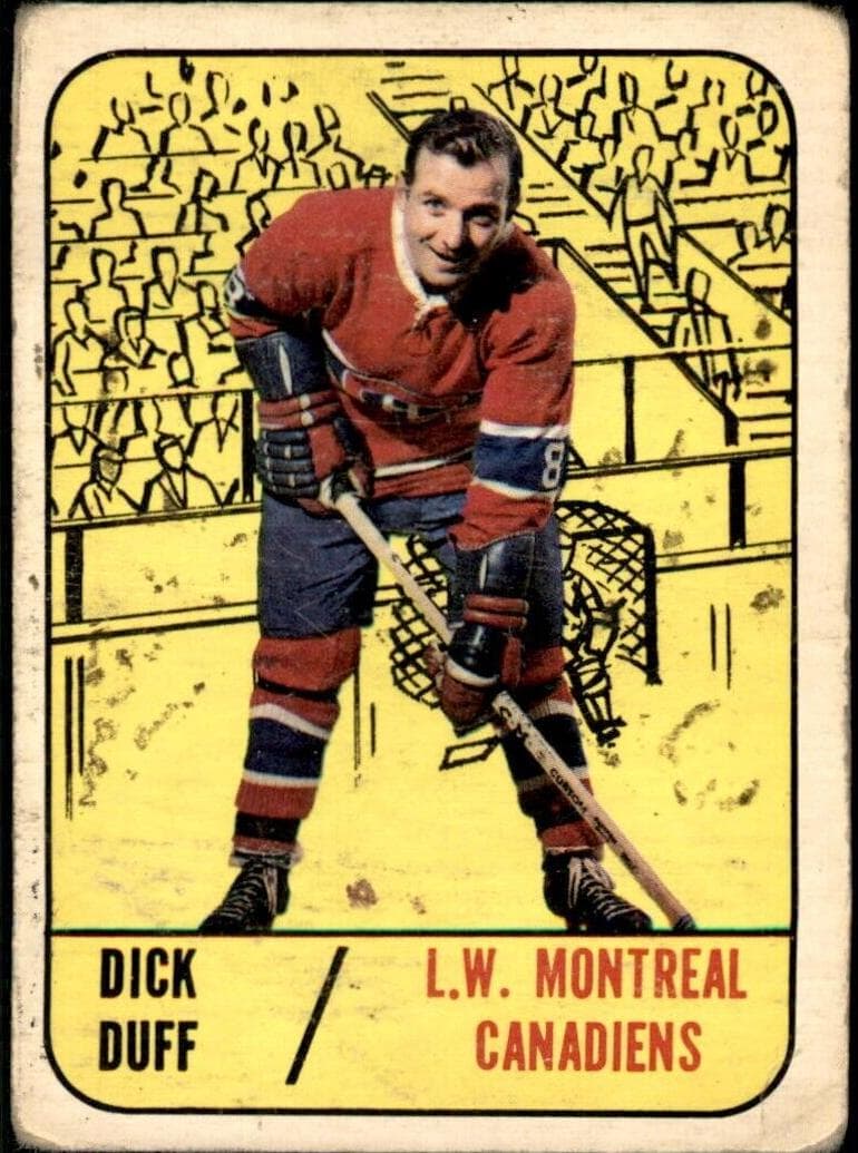 Dick Duff 1967 topps Topps