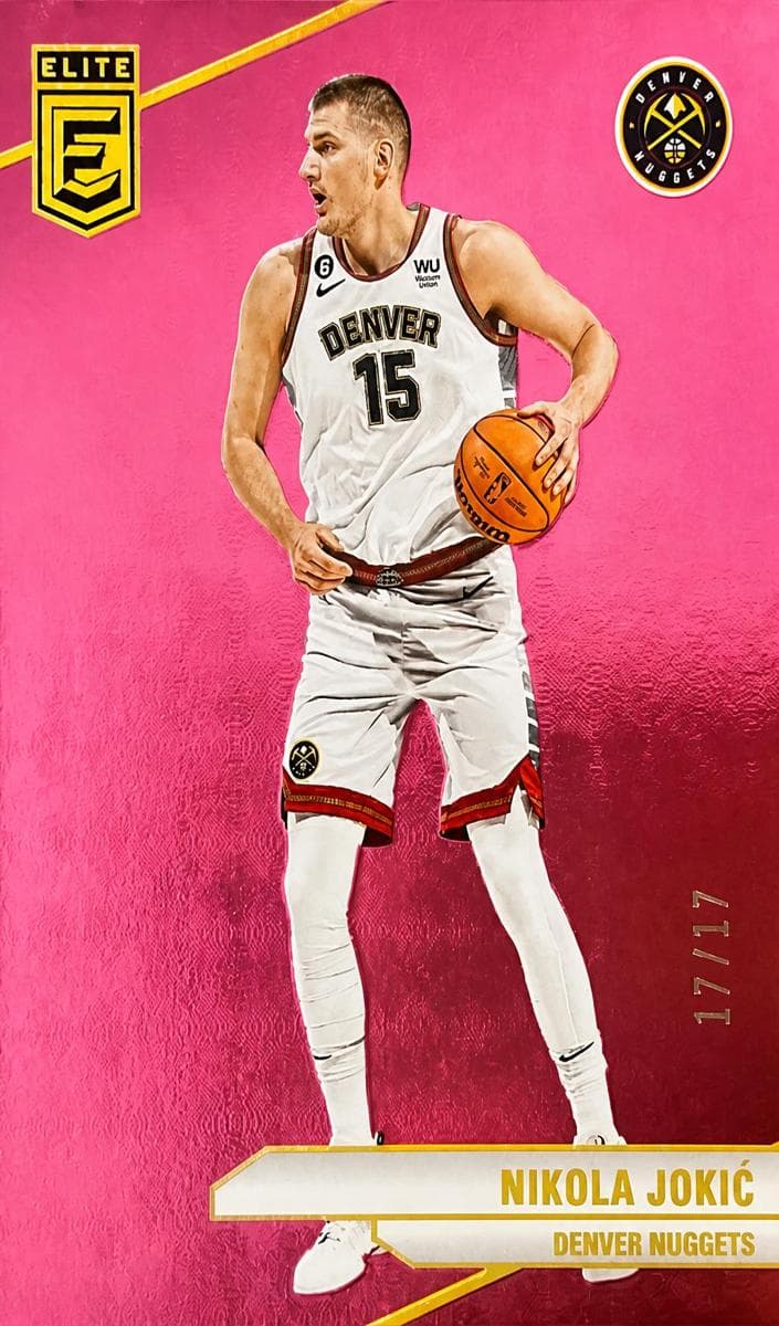 Nikola Jokic 2023 panini Donruss Elite