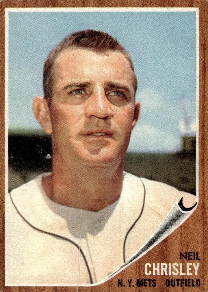 Neil Chrisley 1962 topps Topps
