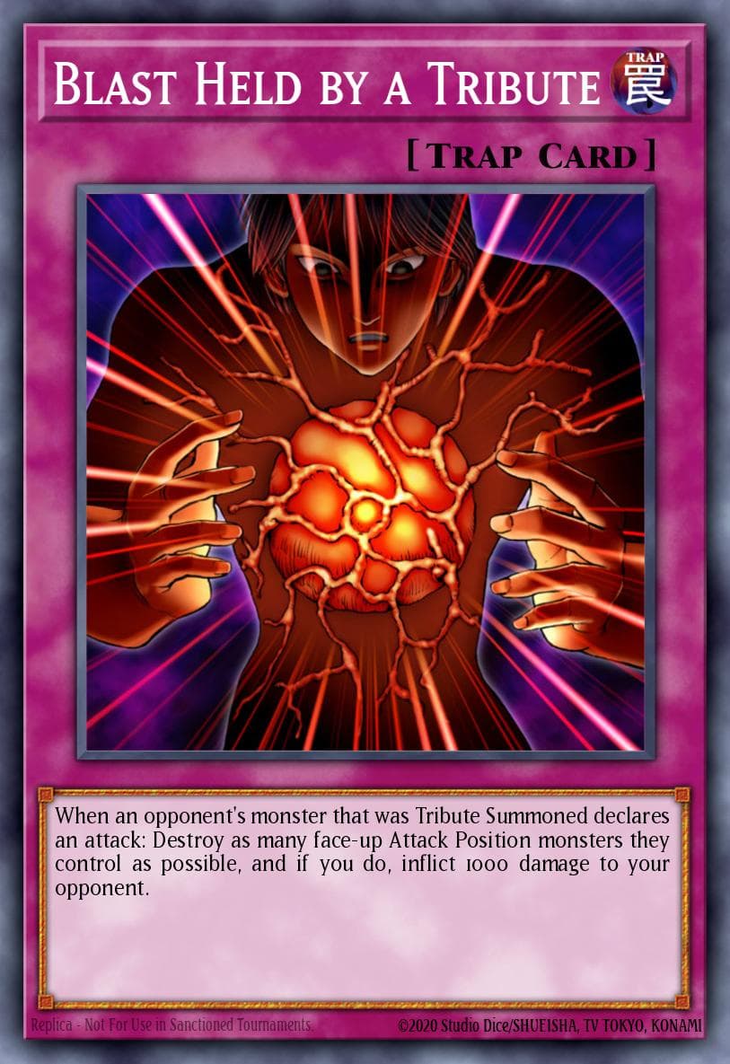 Blast Held by a Tribute 2011 Yu-Gi-Oh!