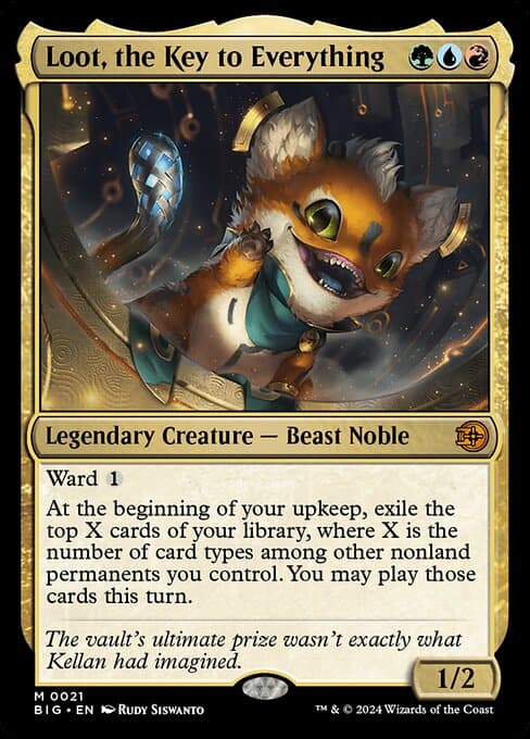 Loot, the Key to Everything 2024 Magic: The Gathering The Big Score