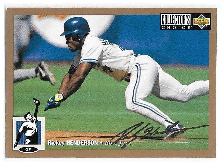 Rickey Henderson 1994 unknown Collector's Choice