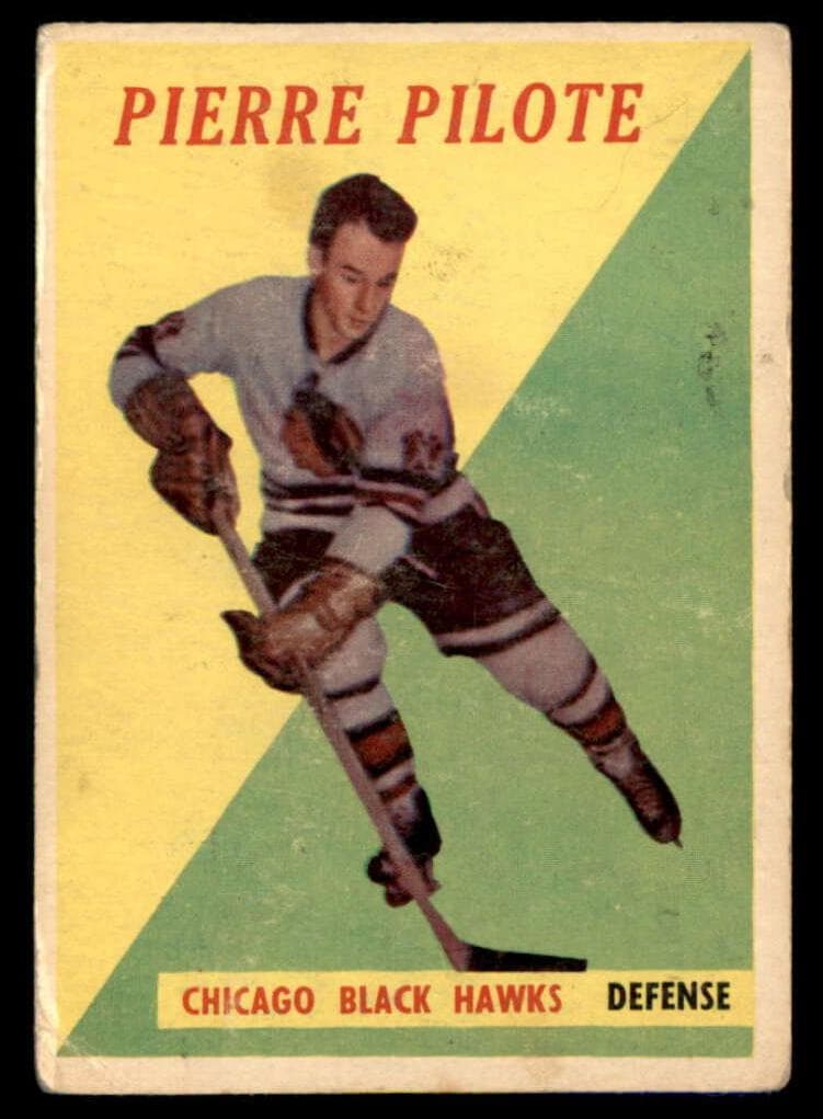 Pierre Pilote 1958 topps