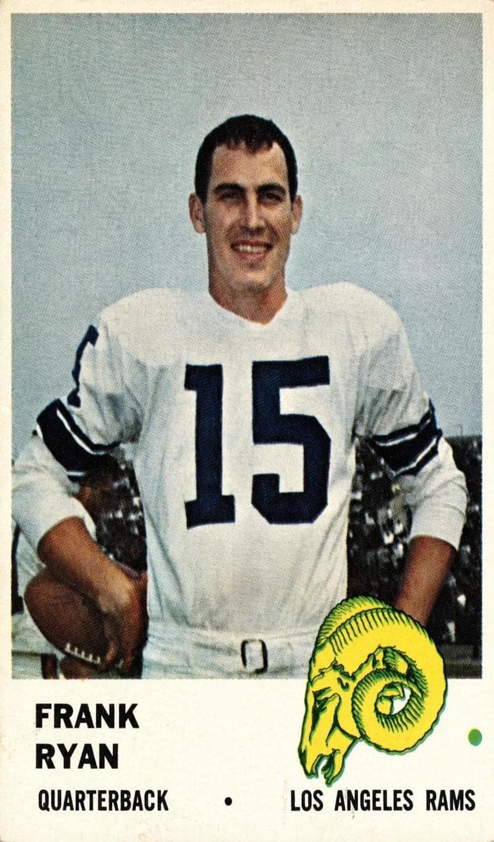 Frank Ryan 1961 fleer Fleer