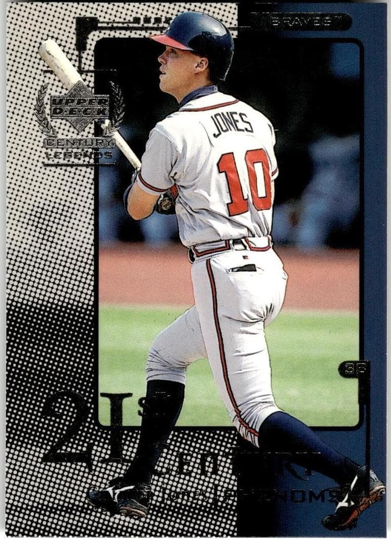 Chipper Jones 1999 upper-deck Upper Deck Century Legends