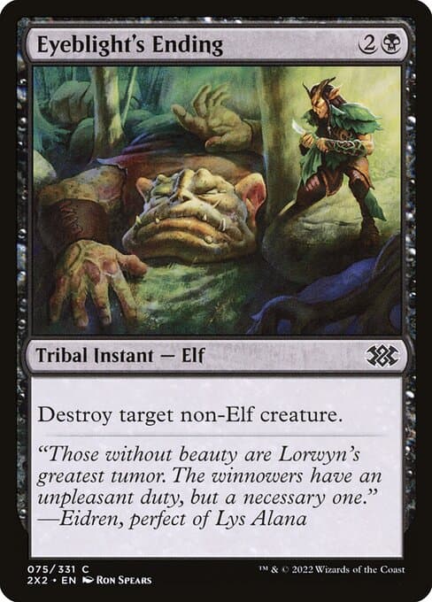 Eyeblight's Ending 2022 Magic: The Gathering Double Masters 2022