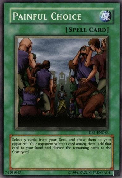 Painful Choice 2004 Yu-Gi-Oh! Dark Beginning 1