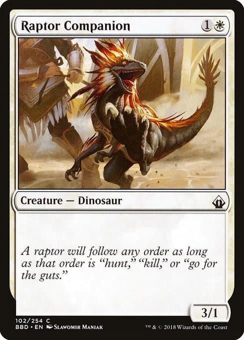 Raptor Companion 2017 Magic: The Gathering