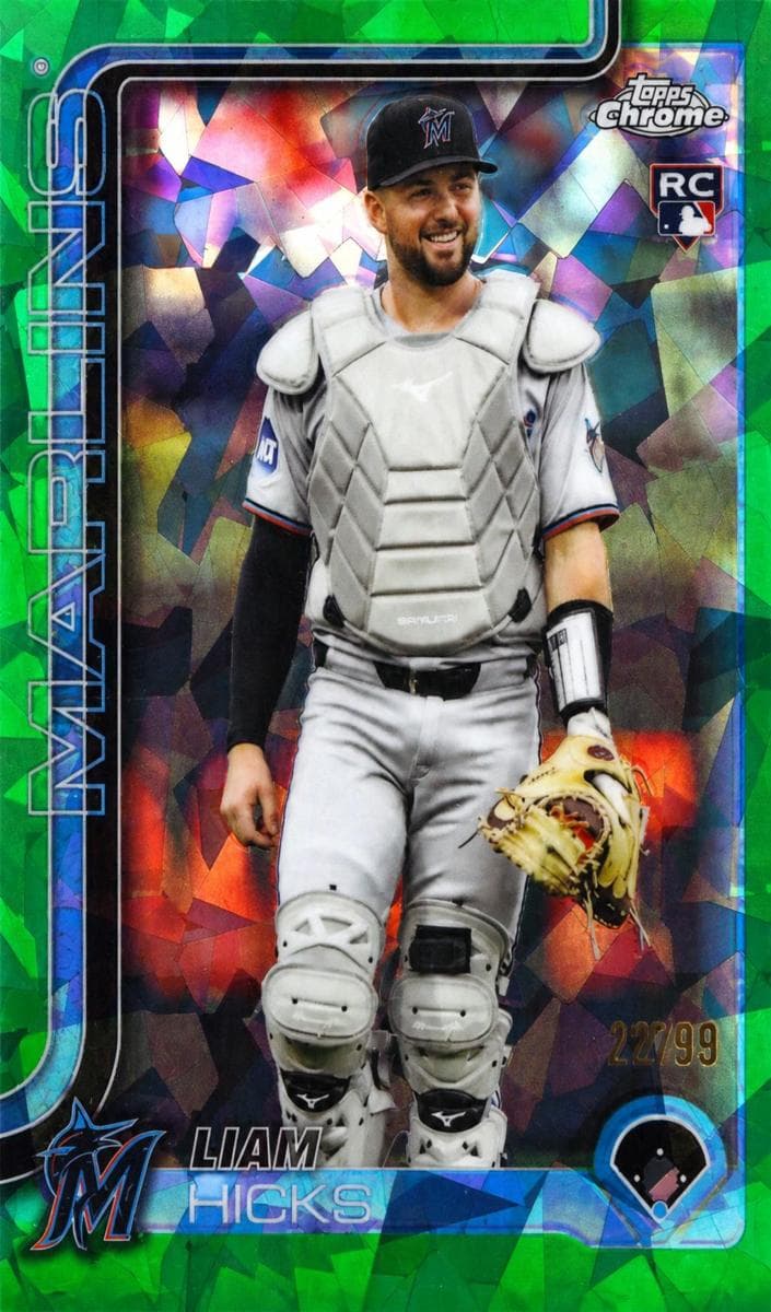 Liam Hicks trading card
