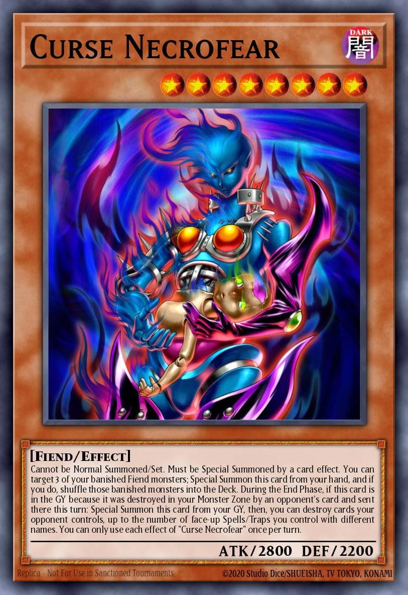 Curse Necrofear 2022 Yu-Gi-Oh!