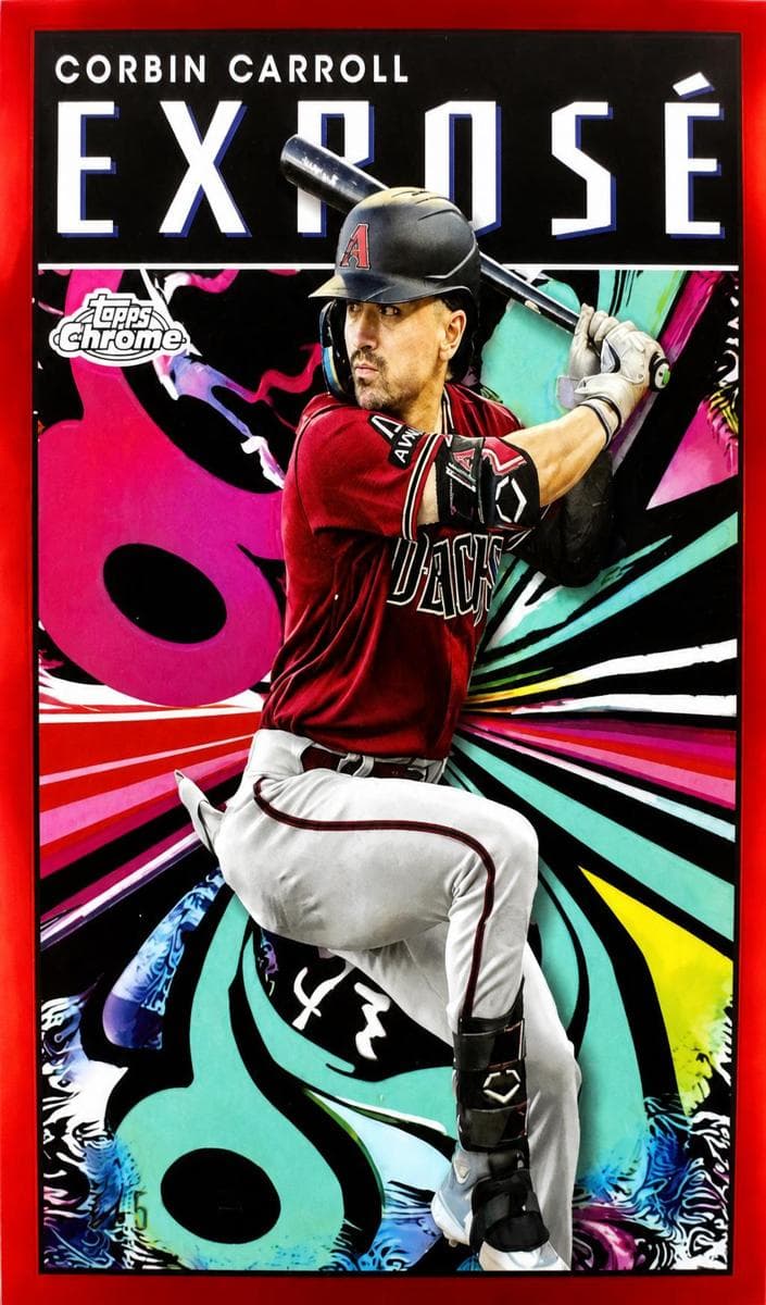 Corbin Carroll 2024 topps Topps Chrome