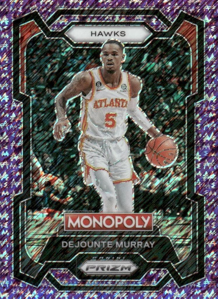 Dejounte Murray 2023 panini Panini Prizm Monopoly