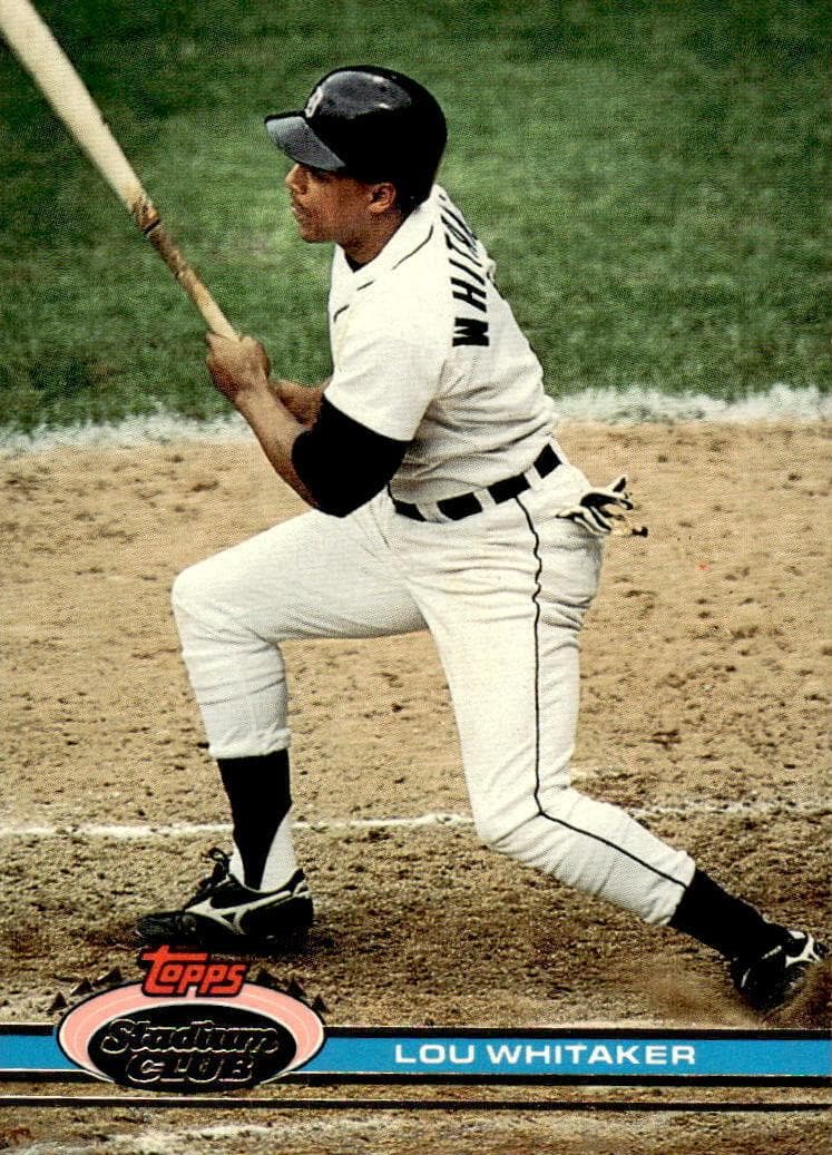 Lou Whitaker 1991 unknown Stadium Club
