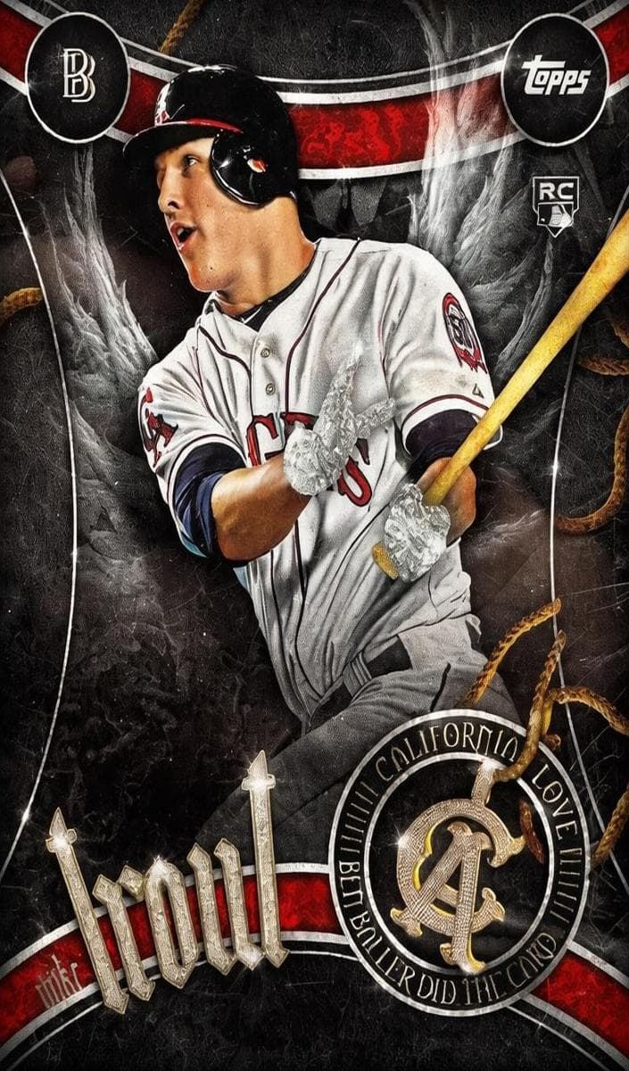 Mike Trout Topps Project 2020 unknown