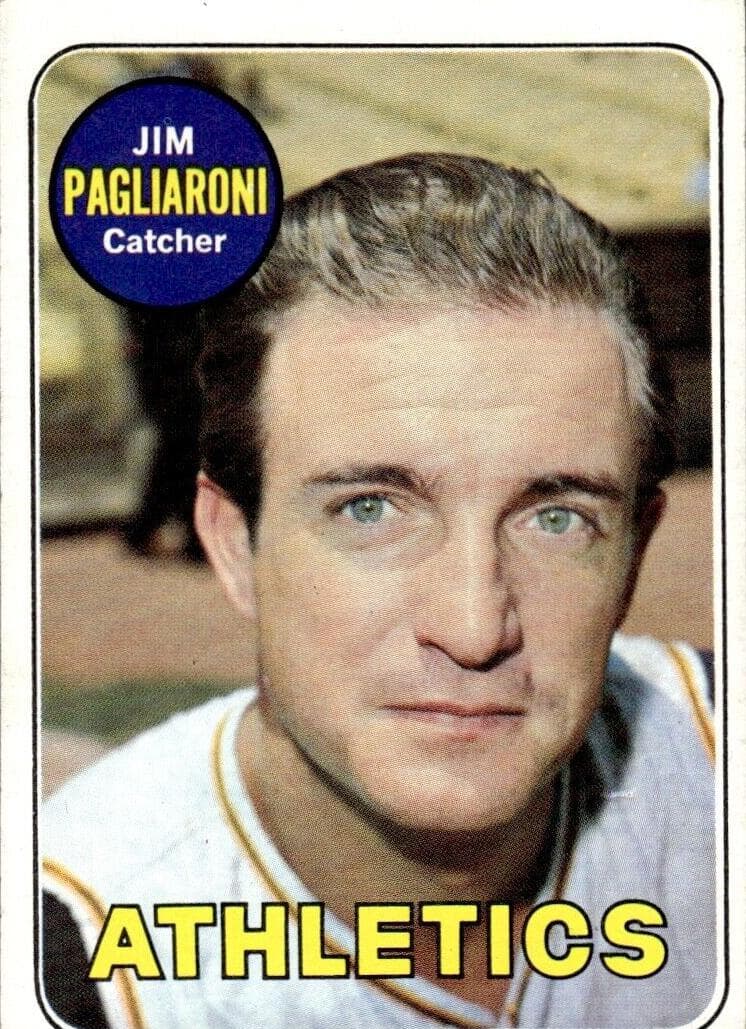 Jim Pagliaroni 1969 topps Topps