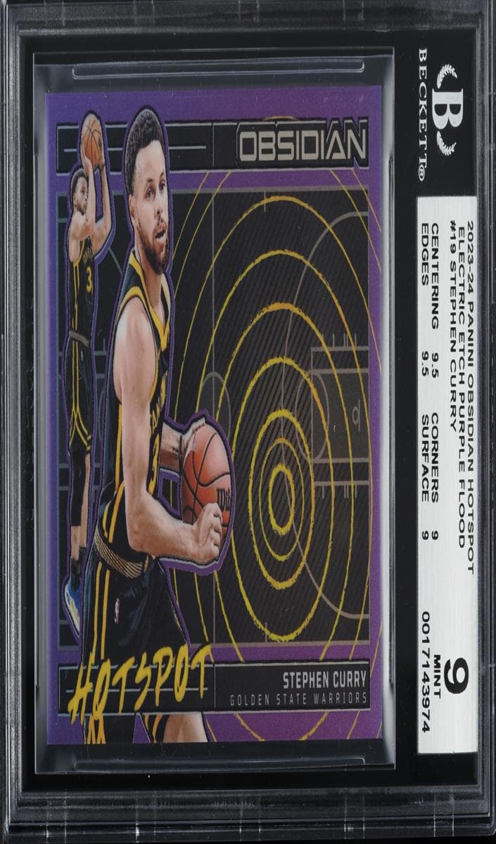 Stephen Curry 2023 panini Panini Obsidian