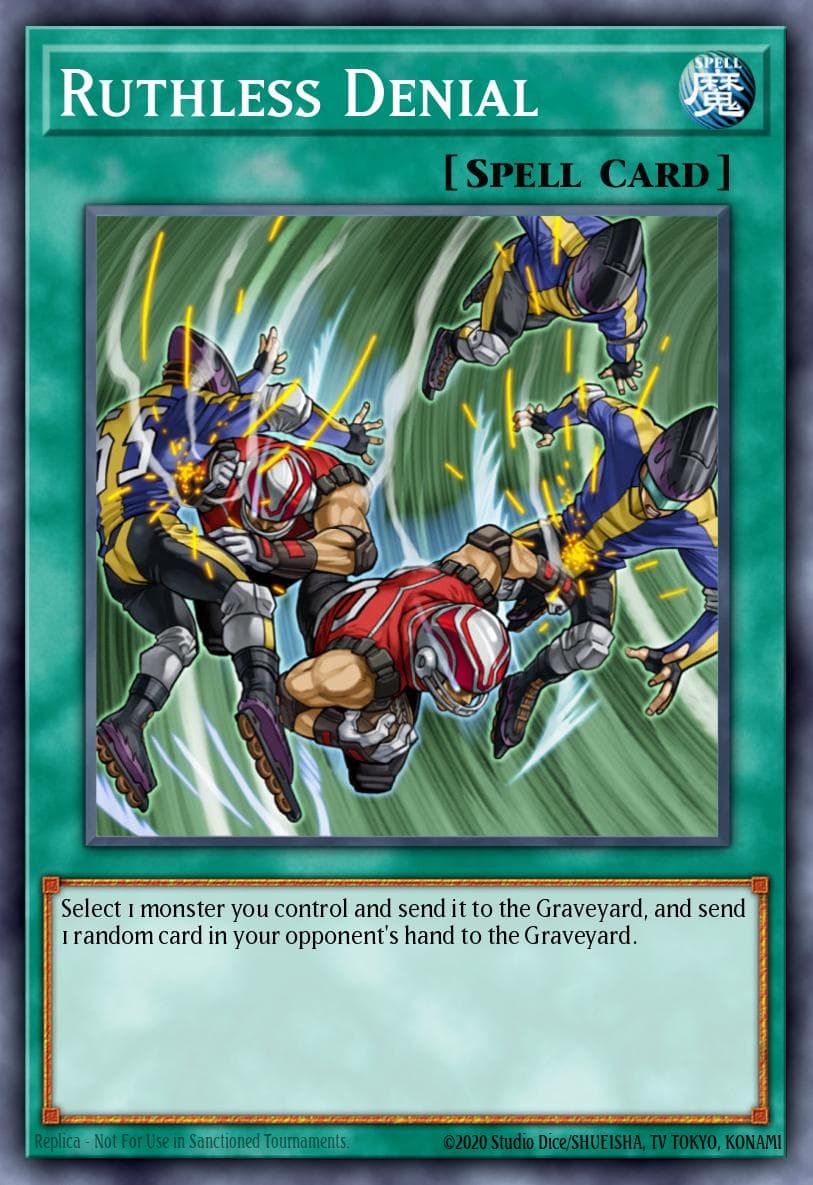 Ruthless Denial 2007 Yu-Gi-Oh! Duelist Pack: Zane Truesdale