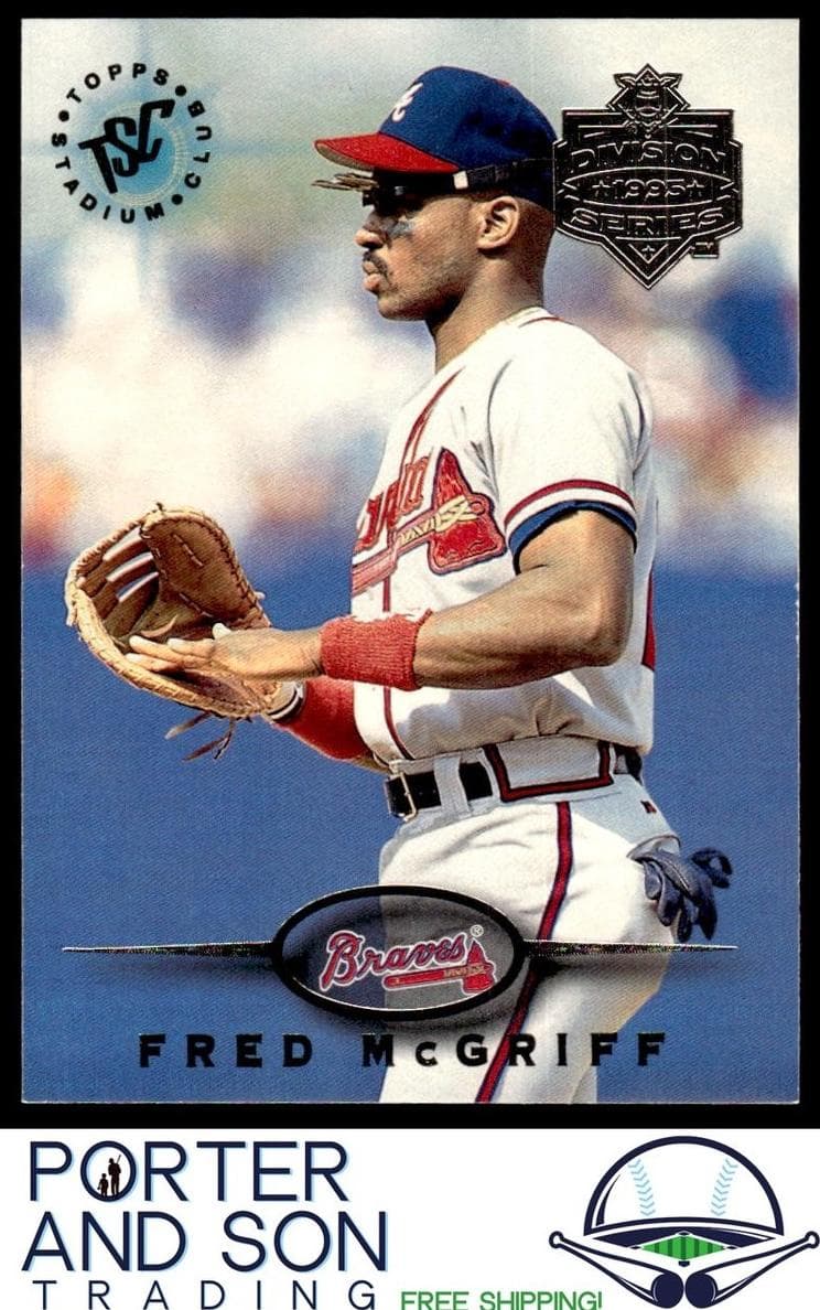 Fred McGriff 1995 unknown Stadium Club
