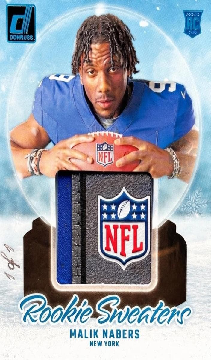 Malik Nabers 2024 panini Donruss