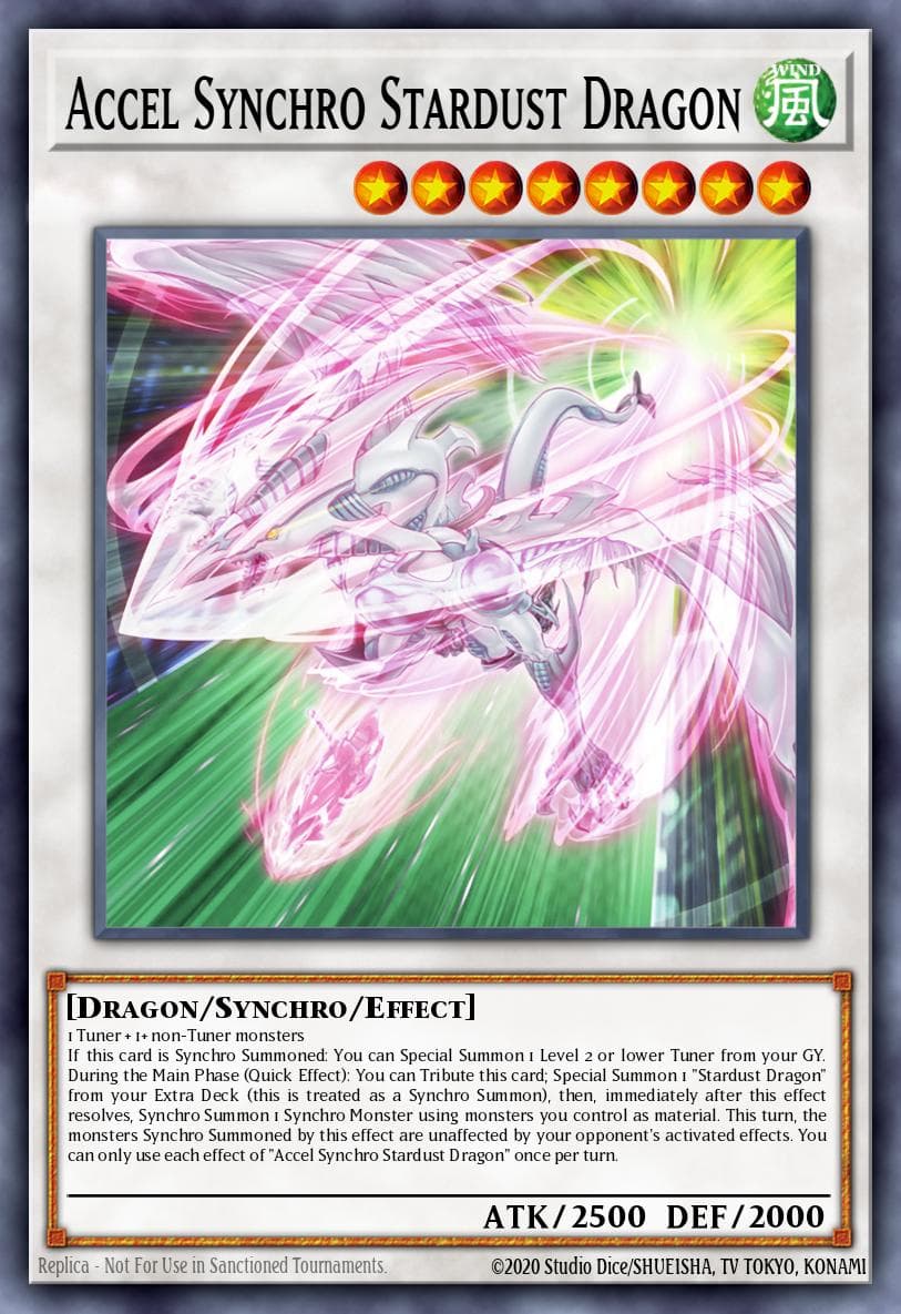Accel Synchro Stardust Dragon 2024 Yu-Gi-Oh!