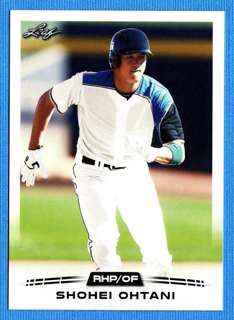 Shohei Ohtani 2018 leaf Leaf
