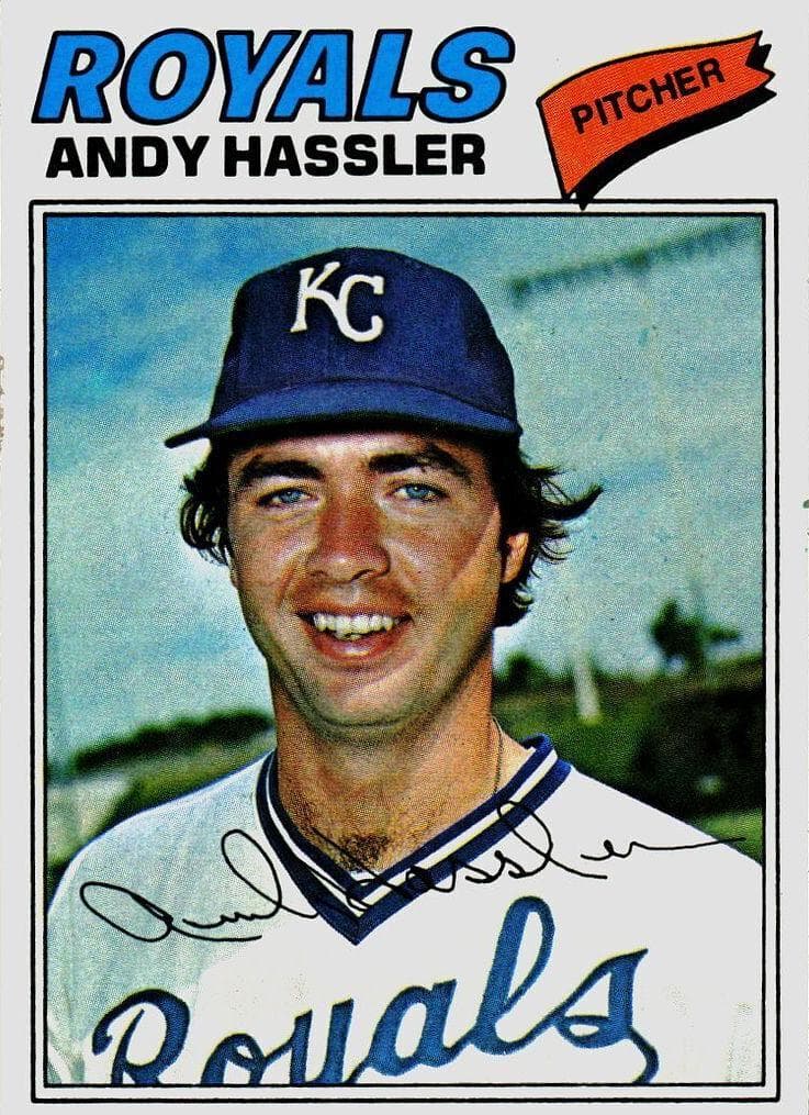Andy Hassler 1977 topps