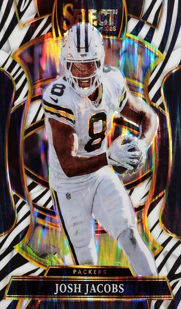 Josh Jacobs trading card