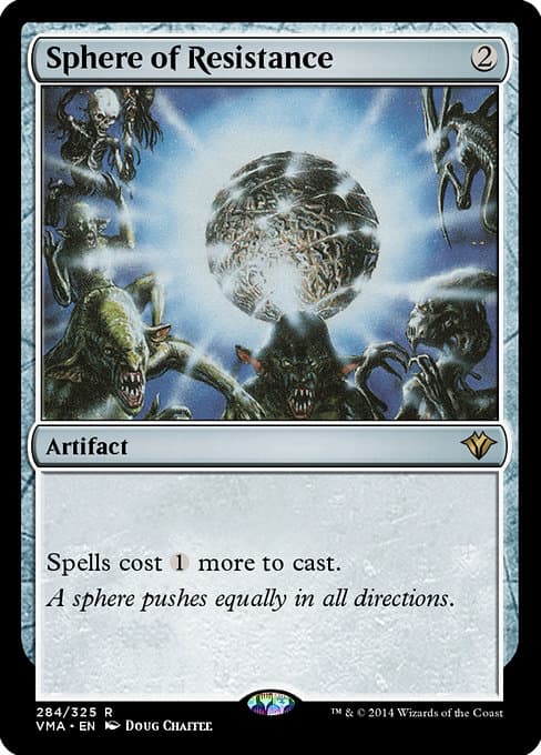 Sphere of Resistance 1998 Magic: The Gathering