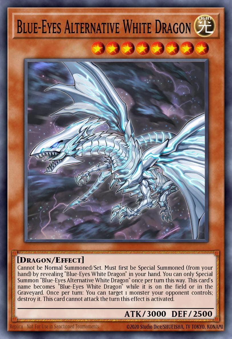Blue-Eyes Alternative White Dragon 2021 Yu-Gi-Oh!