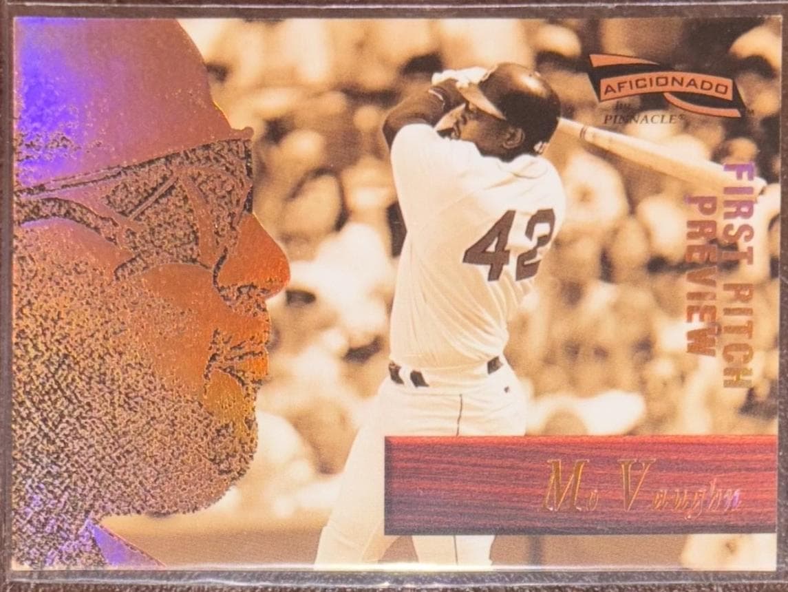 Mo Vaughn 1996 unknown Pinnacle Aficionado