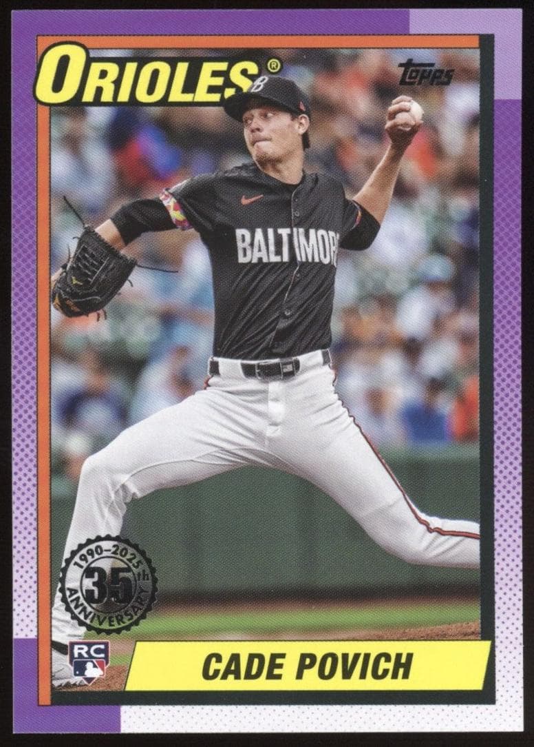Cade Povich 2025 topps Topps