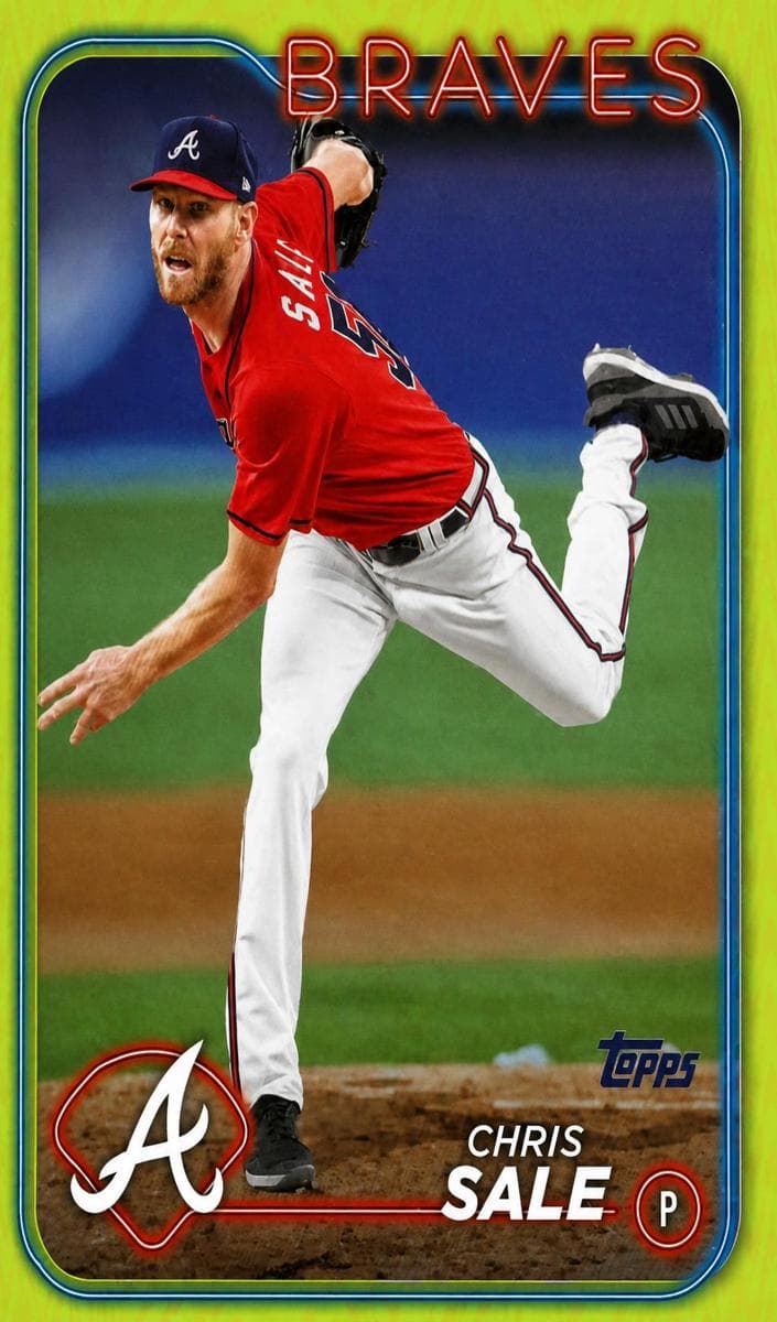 Chris Sale 2024 topps Topps