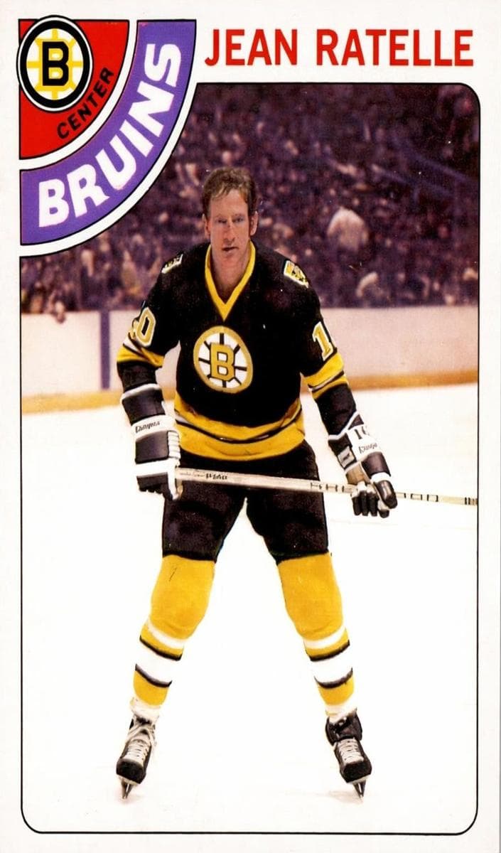 Jean Ratelle 1978 topps O-Pee-Chee