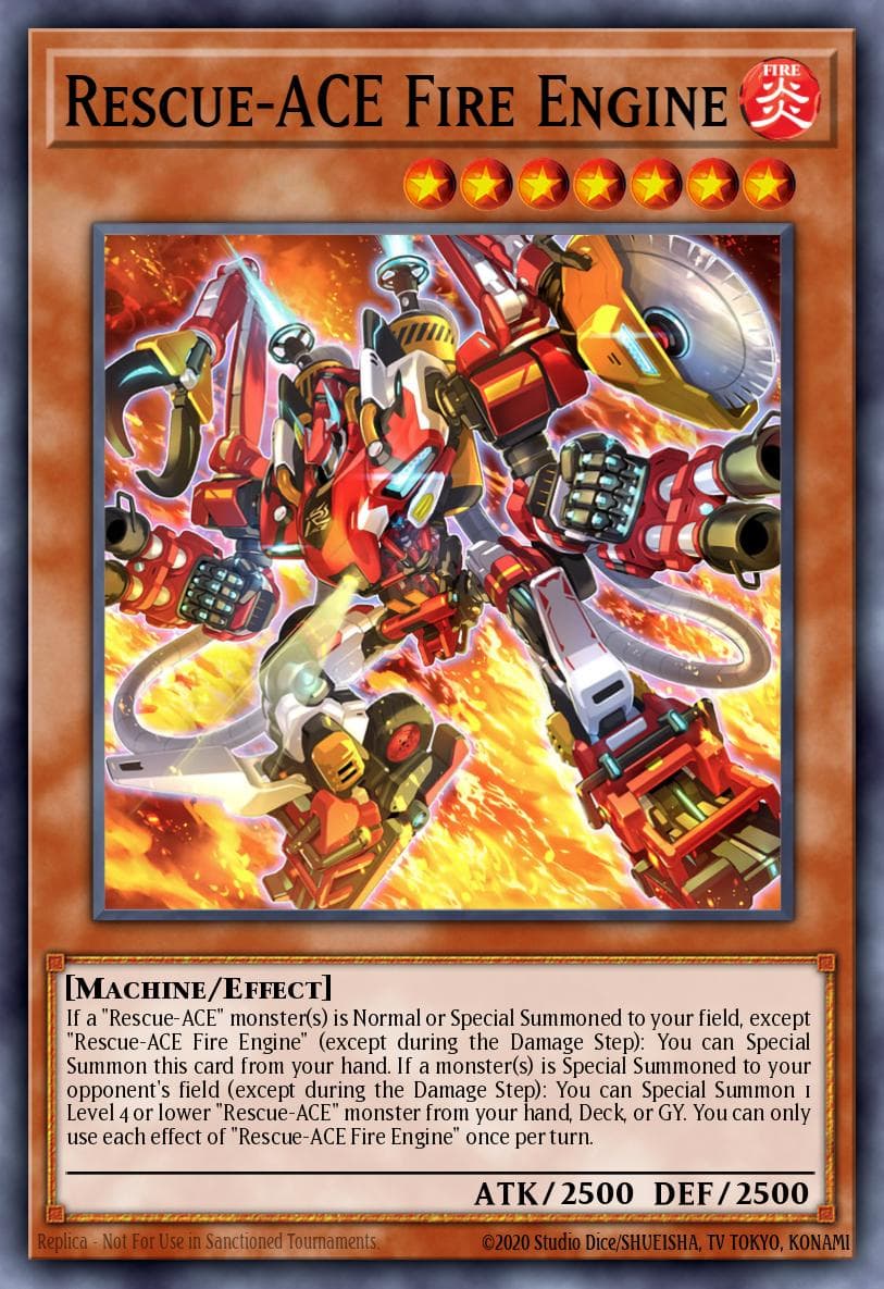Rescue-ACE Fire Engine #AMDE-EN006