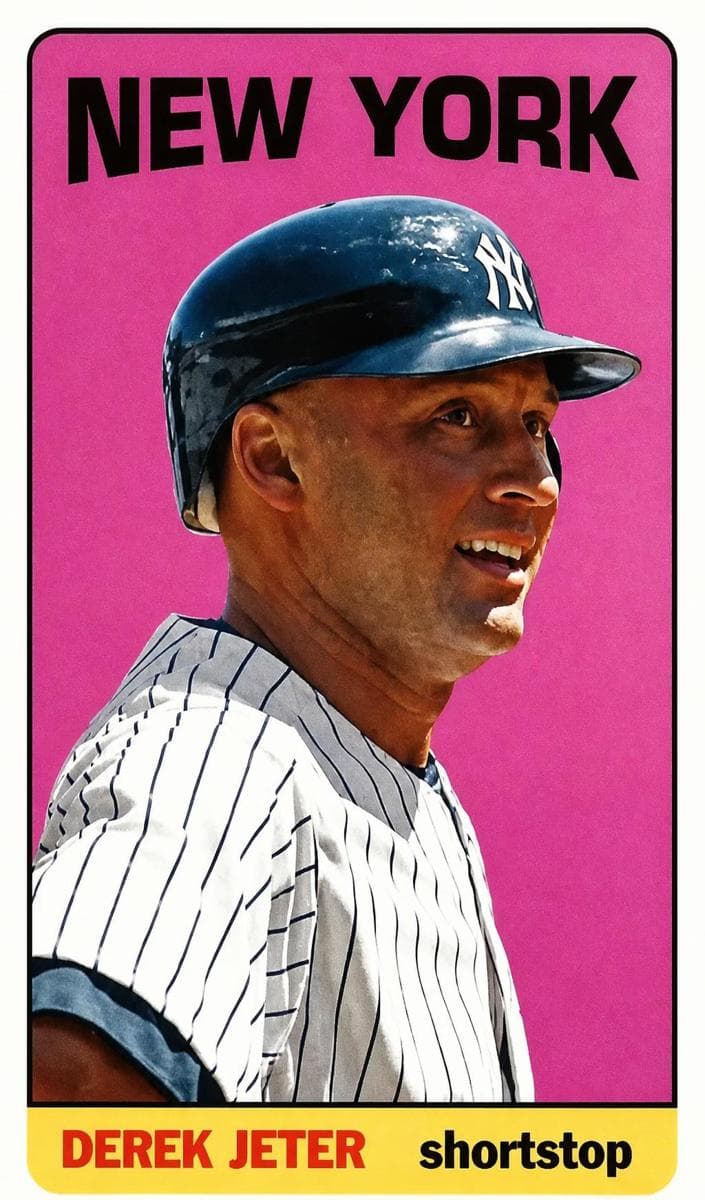 Derek Jeter 2013 topps Topps Archives
