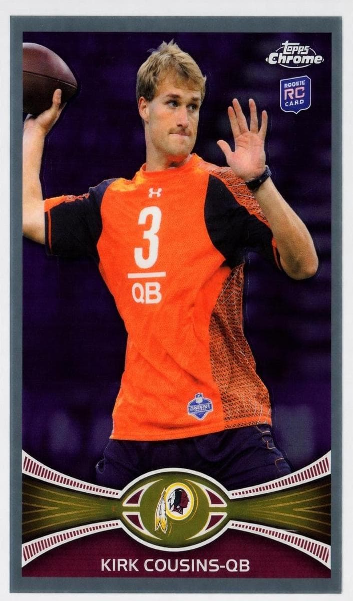Kirk Cousins 2012 topps