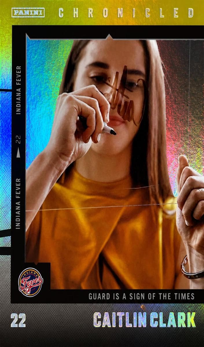 Caitlin Clark 2025 panini Panini WNBA Impeccable