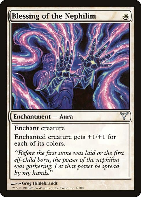Blessing of the Nephilim 2006 Magic: The Gathering