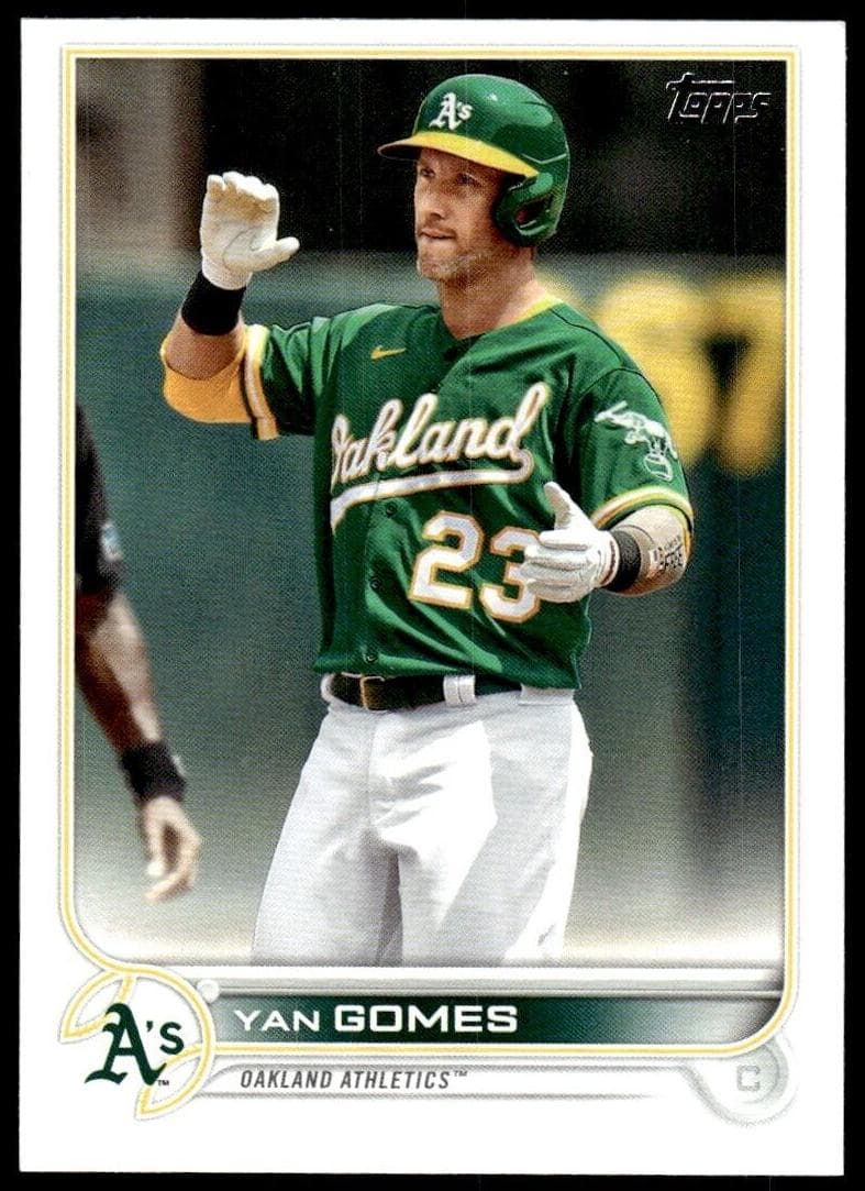 Yan Gomes trading card