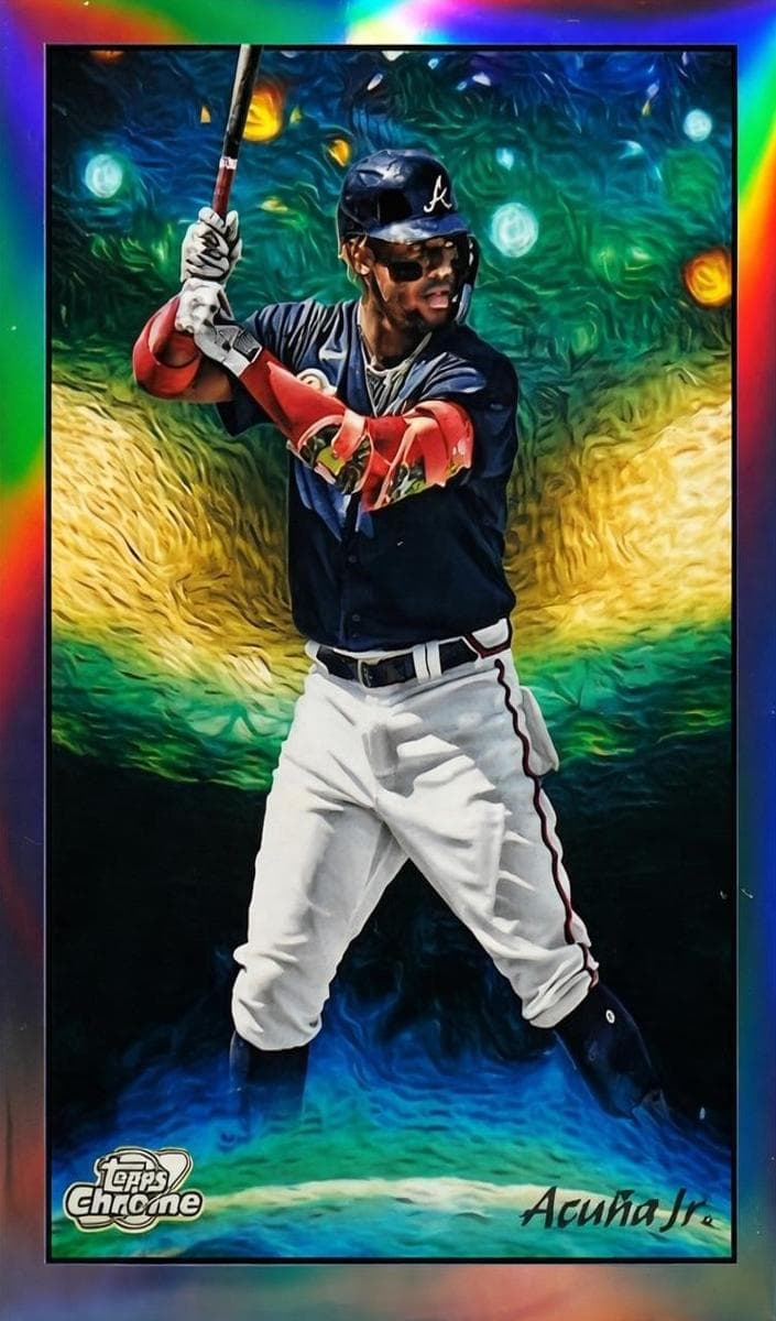 Julio Rodríguez 2023 topps Topps Cosmic Chrome