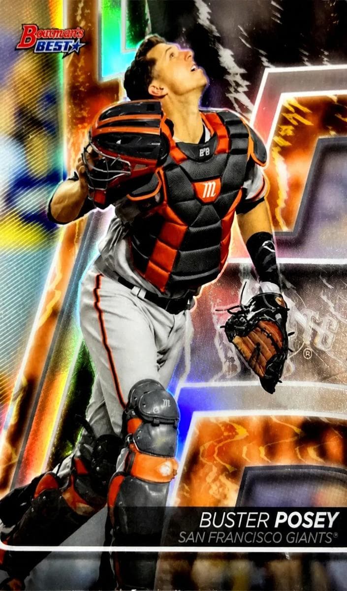 Buster Posey 2020 bowman Bowman's Best