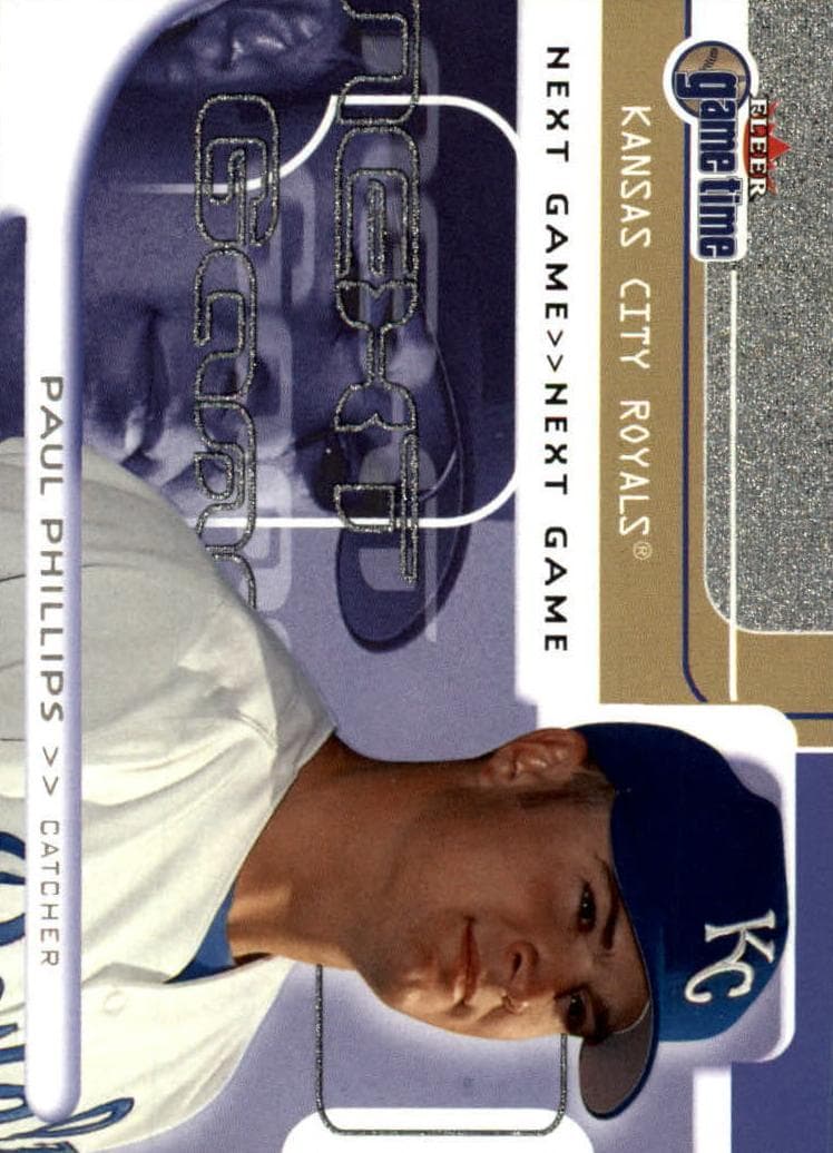 Paul Phillips 2001 fleer