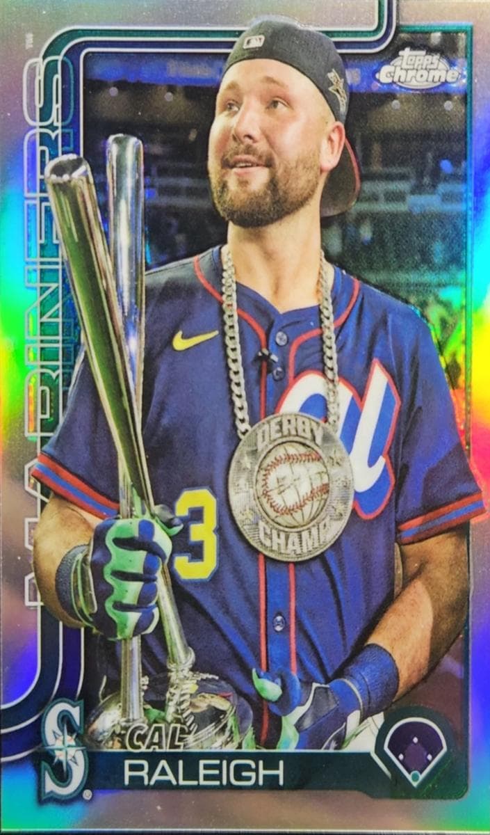 Cal Raleigh 2025 topps Topps Chrome Update